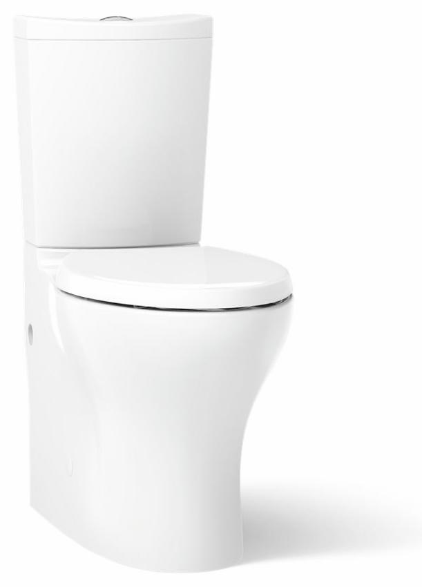 Persuade Curv 2-Piece Elongated Dual Flush Toilet (less seat)
