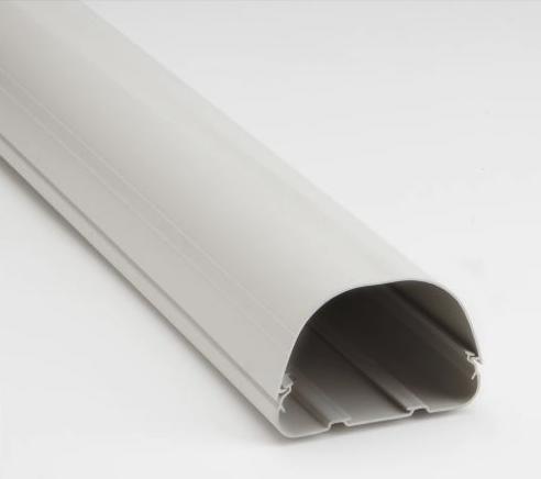 LD 4.5" DUCT 7.5' LENGTH WH 122