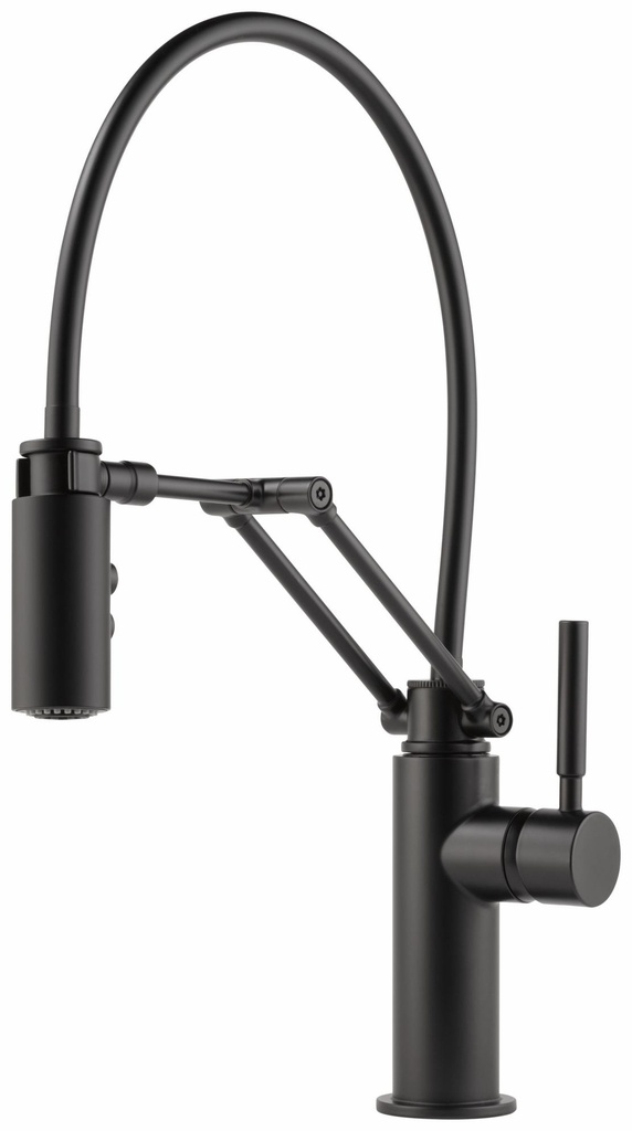 Solna Articulating Kitchen Faucet with Pulldown Spray