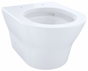 MH Wall-Hung D-Shape Dual-Flush 1.28 and 0.9 GPF Toilet Bowl with CeFiONtect™