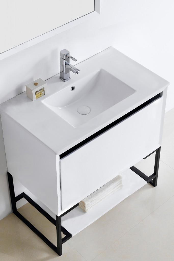 Metal Base and Shelf for 36" Modric Vanity