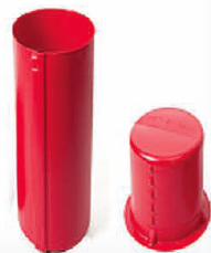 8 x 14 HDPE Red Sleeve Extension