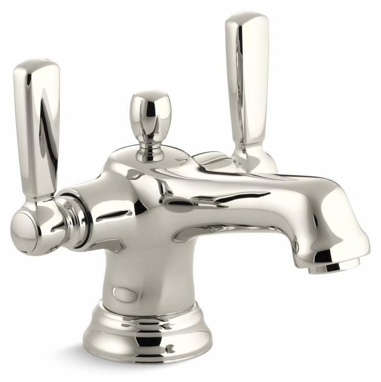 Bancroft Monoblock Single Hole Bathroom Faucet with Escutcheon