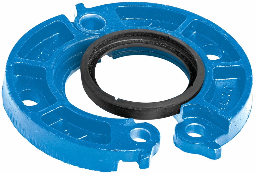 3" Vic-Flange Adapter Blue for Potable Water Applications Style 841