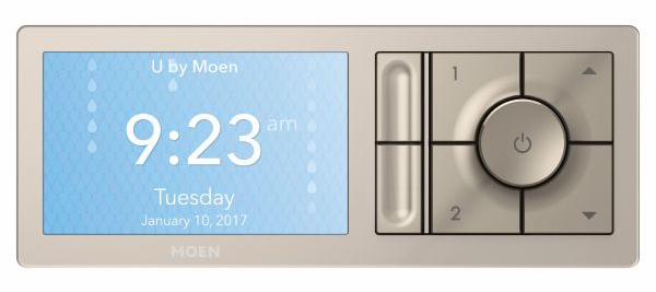 U by Moen Shower 2-Outlet Digital Shower Controller