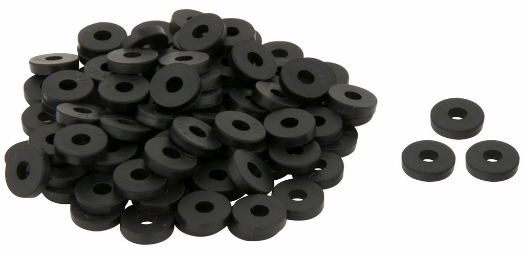 100 PC. 0 FLAT THIN WASHER