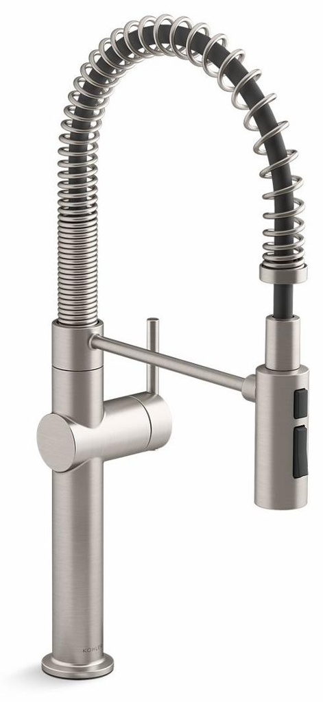 Crue Semi-Professional Kitchen Faucet with Spring Pulldown Spray