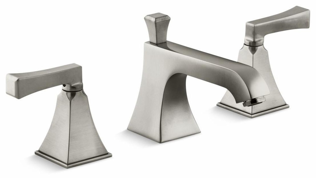 Memoirs Stately Widespread Bathroom Faucet with Deco Lever Handles
