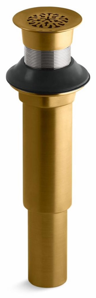 Decorative Grid Shower Drain Less Overflow