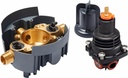 Rite-Temp Thermostatic Valve Body and Cartridge Kit with Service Stops