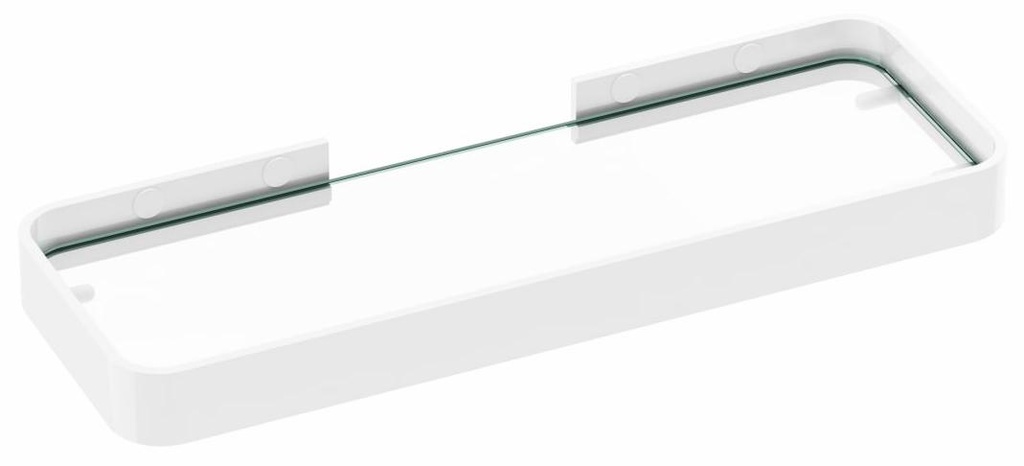 Manhattan 14" Glass Bathroom Shelf