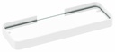 Manhattan 14" Glass Bathroom Shelf