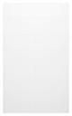 Denso 50" x 84" Shower Back Wall