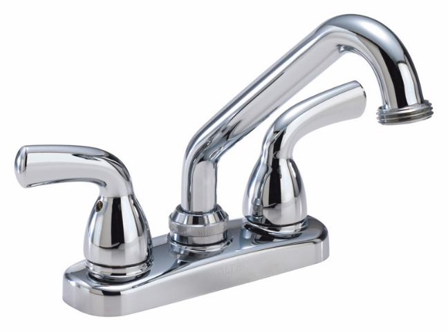 2-Handle Laundry Faucet with Lever Handles