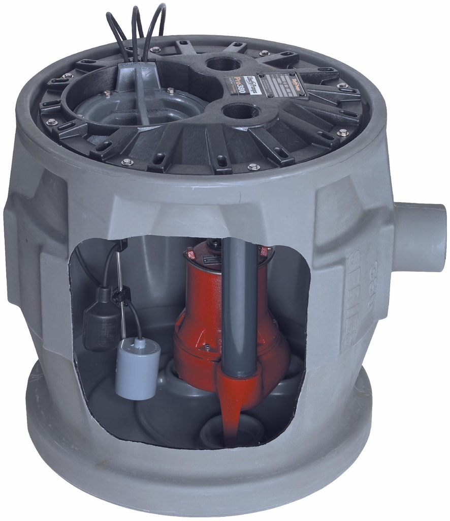 1/2 HP 1-Phase 115V Simplex Sewage Ejector Package