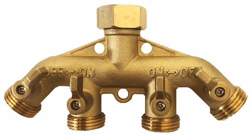 4-Way Splitter, Valved