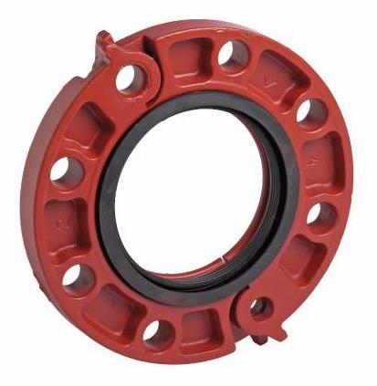 6" Grooved Flange Adapter AWWA Ductile Iron Style 341