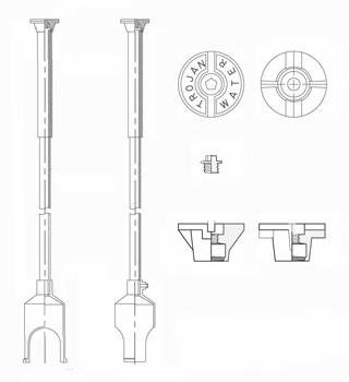 9.0'-11.' S.BOX LESS ROD