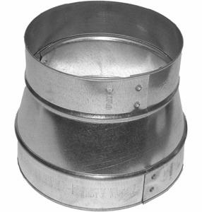 3"-4" GALV INCREASER/REDUCER, 28 GA (PLAIN END)