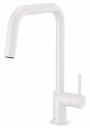 Odin Kitchen Faucet with Square Spout and Pulldown Spray (less Handle)