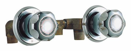 2-Handle Concealed Laundry Faucet