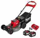 M18 FUEL 18 Volt Lithium-Ion Brushless Cordless 21 in. Self-Propelled Dual Battery Mower Kit