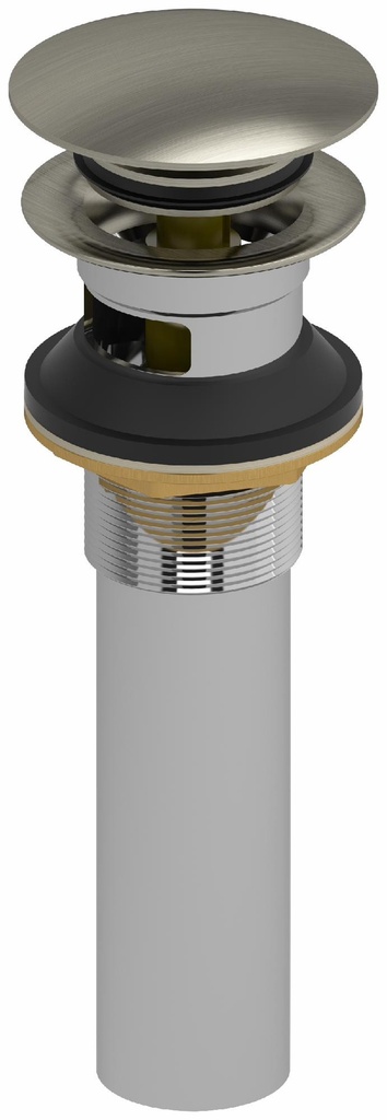 Push Drain with Overflow