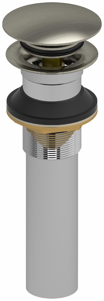 Push Drain Without Overflow