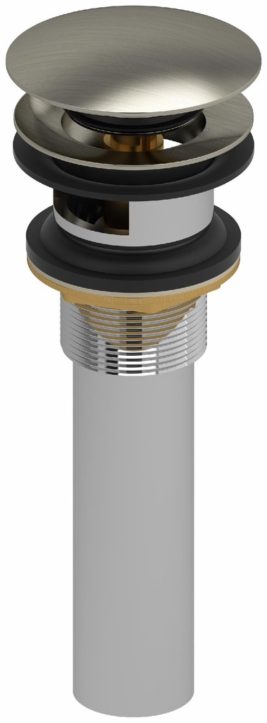 Push Drain with Overflow