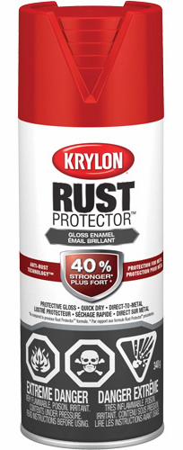 KRYLON RUST PRTCTR RED PAINT 12OZ