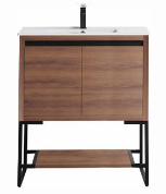 Selby 30" x 18" 2-Door Vanity with Metal Base (Cabinet Only)