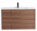 Alden Vanity 36" x 18" 2-Drawer Vanity (Cabinet Only)