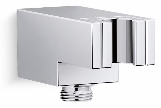 Statement Hand Shower Holder With Wall Outlet and Check Valve