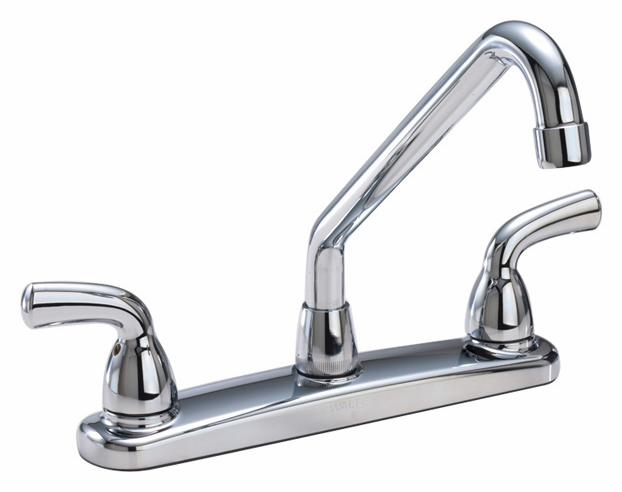 Kitchen Faucet with Lever Handles