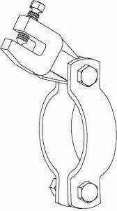 4 # 031 CLAMPING PIPE ATTACH