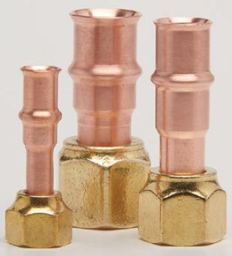 3/8" RLS Press SAE Flare Adapter