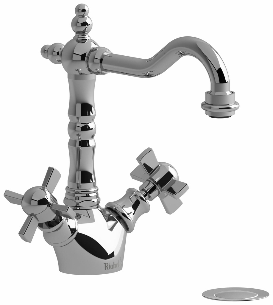 Retro Single Hole Bathroom Faucet
