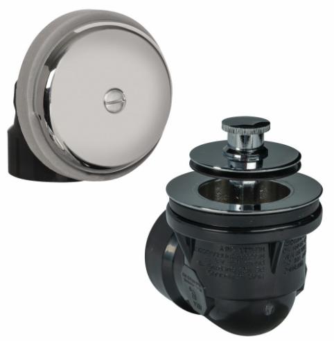 Push eN Lift Stopper Waste & Overflow Half Kit ABS