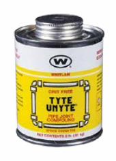 "TYTE-UNYTE" PIPE JOINT COMPOUND (BILINGUAL) - 1/2 Pint / 1 lb.