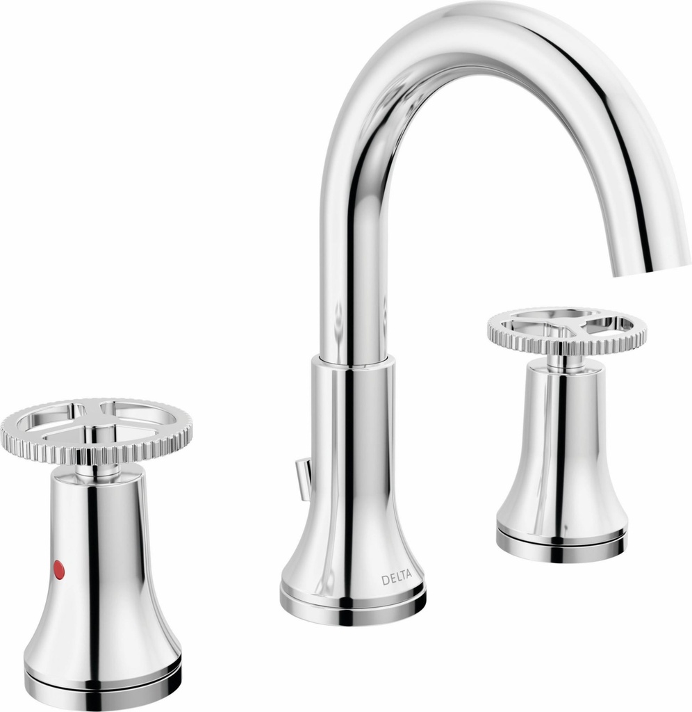 Trinsic Widespread Bathroom Faucet with Wheel Handle