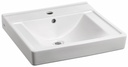 Decorum 1 Hole Wall-Hung Bathroom Sink