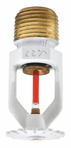1/2" Quick Response 155F K3.0 Pendent Sprinkler Head White FireLock V3010