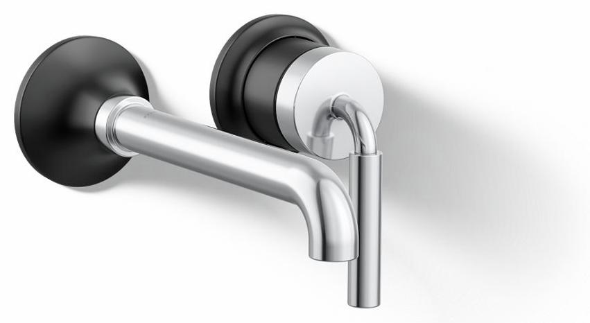 Tone 1-Handle Wall Mount Bathroom Faucet