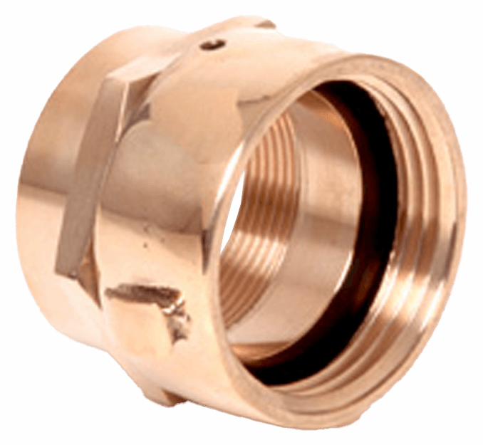 2-1/2 BRASS SNOOT FBCT X FNPT