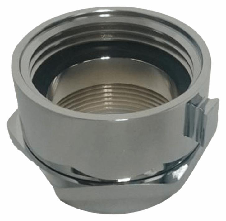 2-1/2 CHROME SNOOT FBCT X FNPT