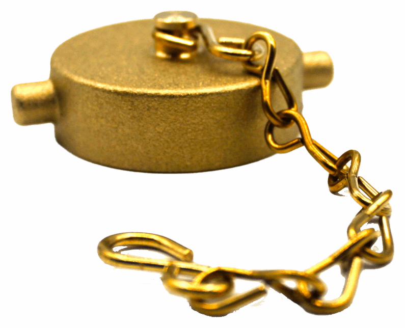 1-1/2 BRASS FNPSH CAP/CHAIN