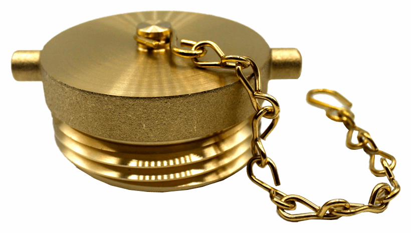 2-1/2 BRASS MBCT PLUG/CHAIN
