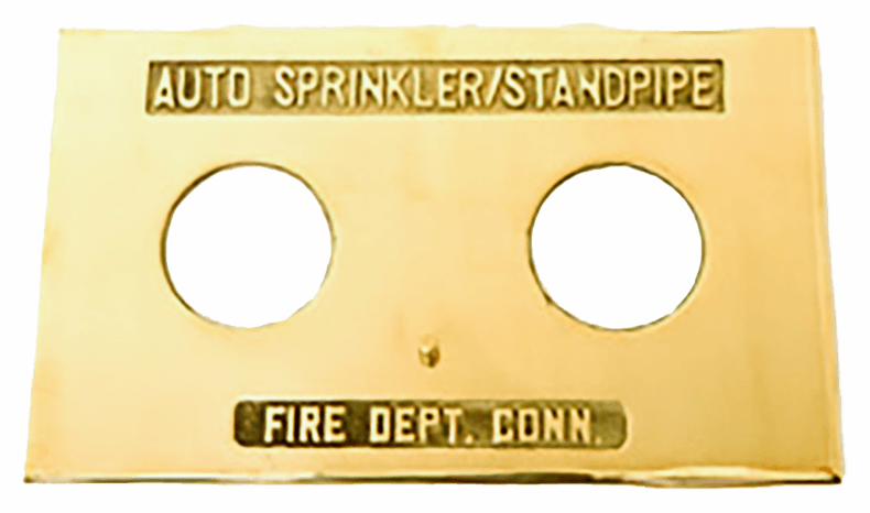 PLATE 2 2-1/2 A/S-S/P BR RECT.