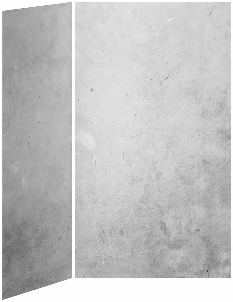 48 x 36 2-Panel Shower Wall Kit for Corner Installation