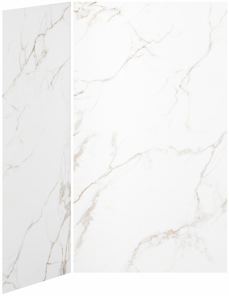 48 x 36 2-Panel Shower Wall Kit for Corner Installation